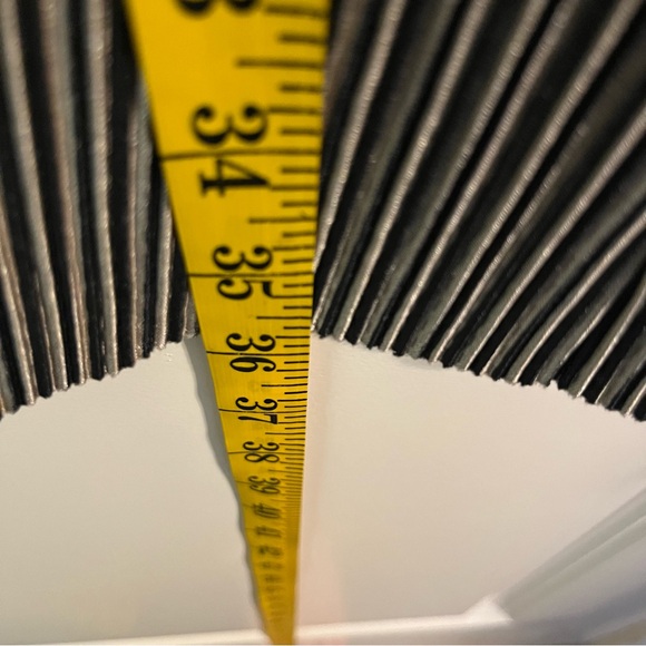 Jamie Sadock Sleeveless Golf Dress Black White Stripe Neon Yellow Zip Front M - Picture 4 of 6